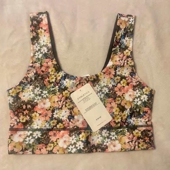 NWT Fabletics Harlow Reversible Midi Sports Bra - Medium - Picture 2 of 6
